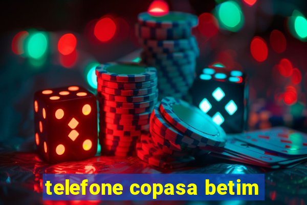 telefone copasa betim