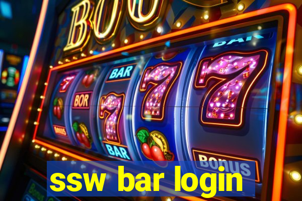 ssw bar login