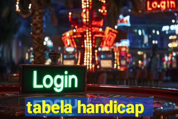 tabela handicap