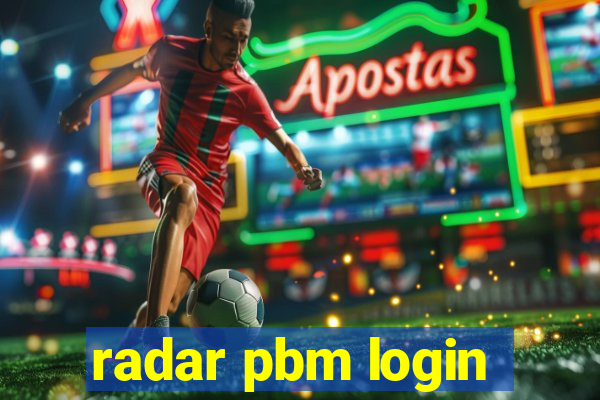 radar pbm login