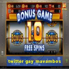 twitter gay mavambos