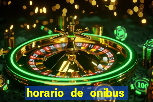 horario de onibus santos dumont x juiz de fora