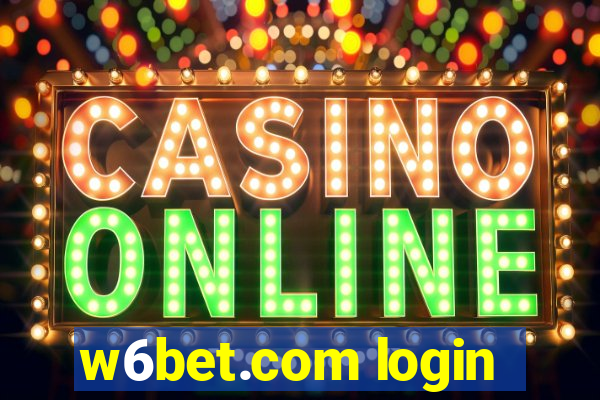 w6bet.com login