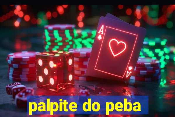 palpite do peba