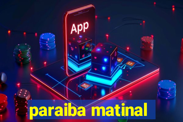 paraiba matinal