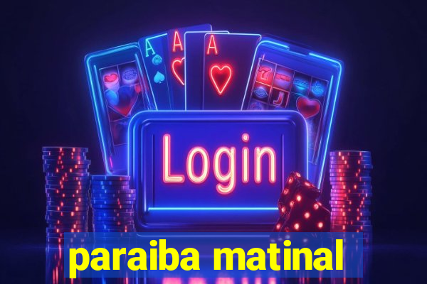 paraiba matinal