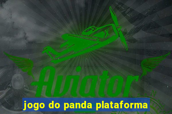 jogo do panda plataforma