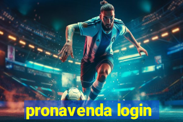 pronavenda login