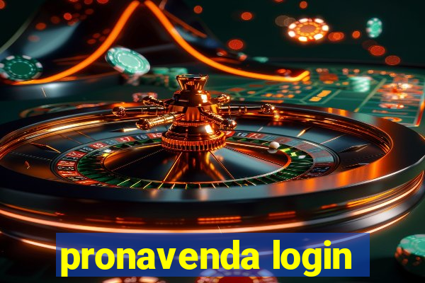 pronavenda login