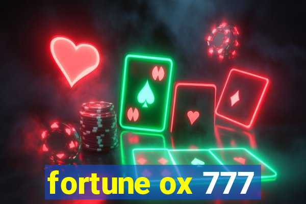 fortune ox 777