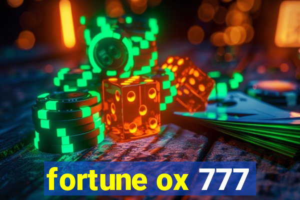 fortune ox 777