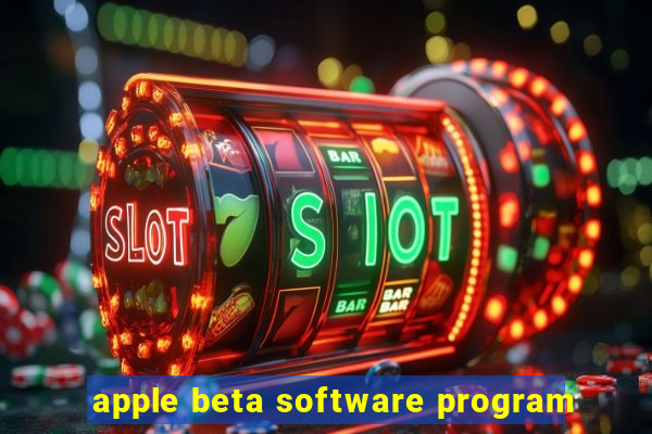 apple beta software program