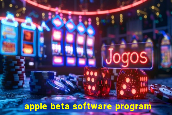 apple beta software program