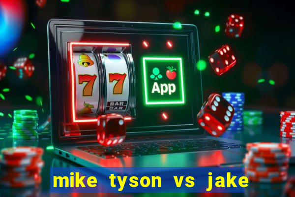 mike tyson vs jake paul assistir online