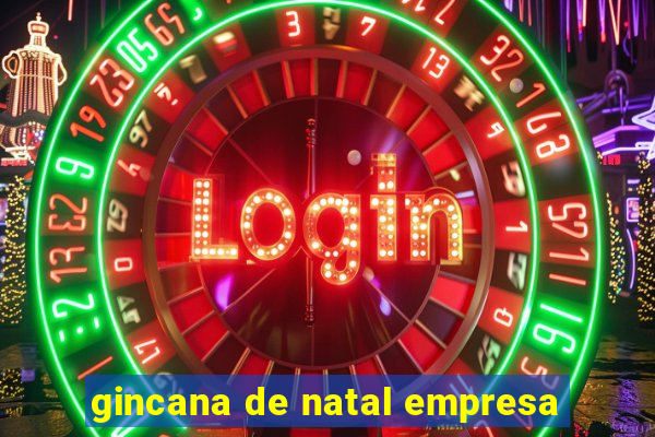 gincana de natal empresa