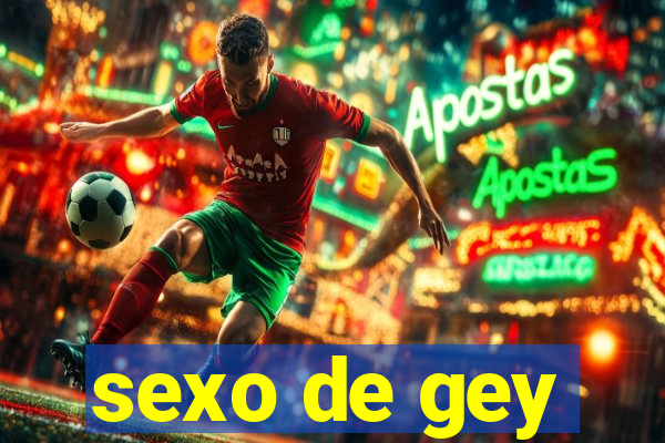 sexo de gey