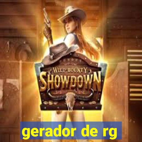 gerador de rg