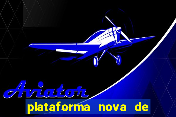 plataforma nova de jogos online