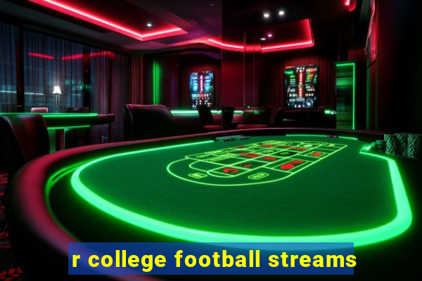 r college football streams