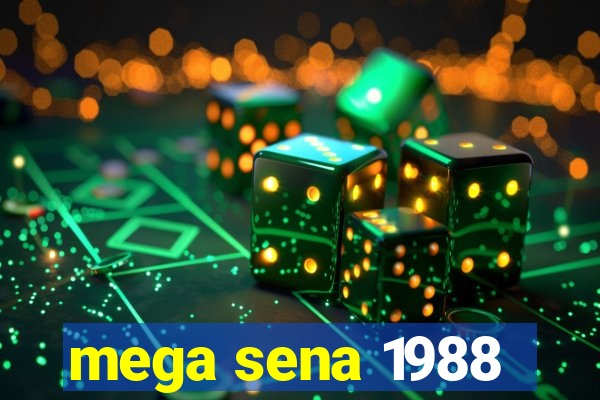 mega sena 1988