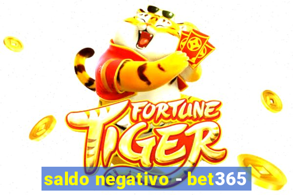 saldo negativo - bet365