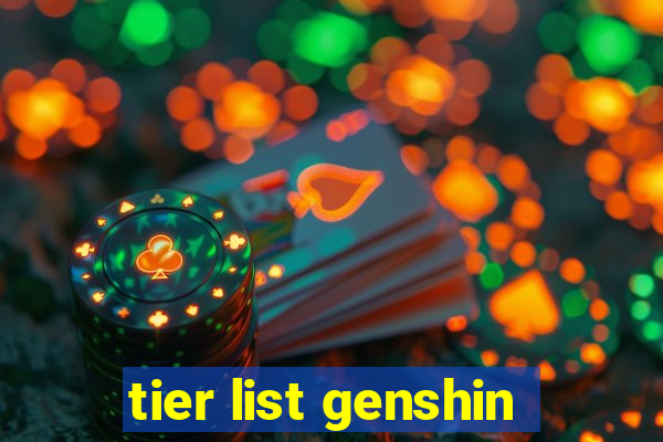 tier list genshin