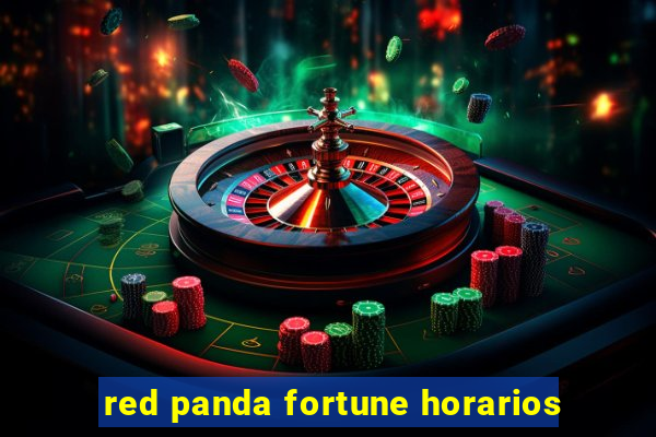 red panda fortune horarios