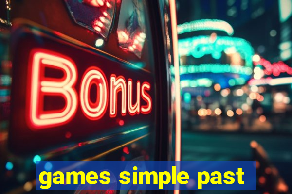 games simple past