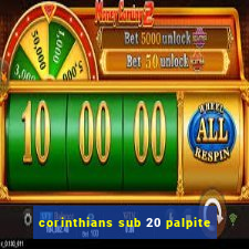 corinthians sub 20 palpite