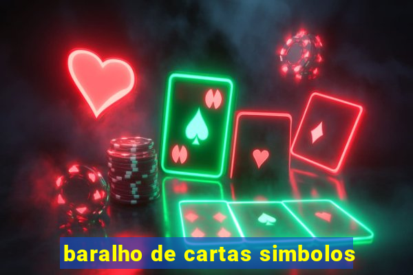 baralho de cartas simbolos