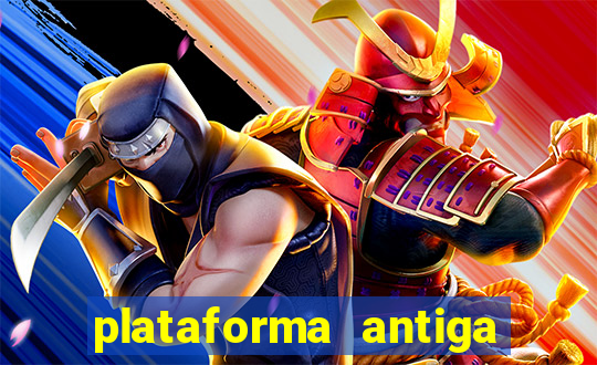 plataforma antiga de jogos