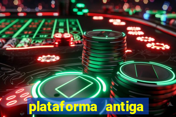 plataforma antiga de jogos