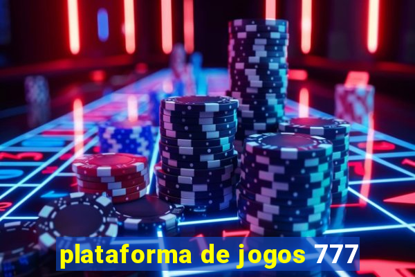 plataforma de jogos 777