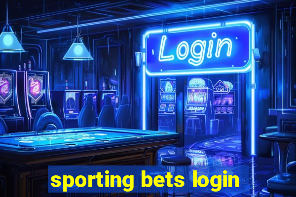 sporting bets login