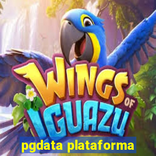 pgdata plataforma