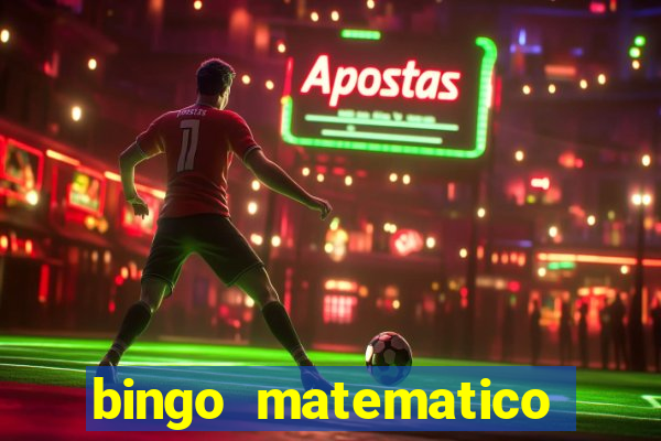 bingo matematico para ensino medio