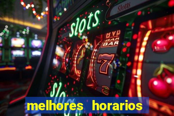 melhores horarios pagantes fortune tiger