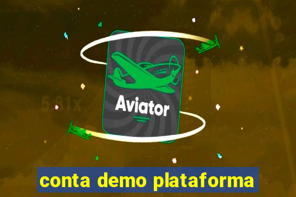 conta demo plataforma