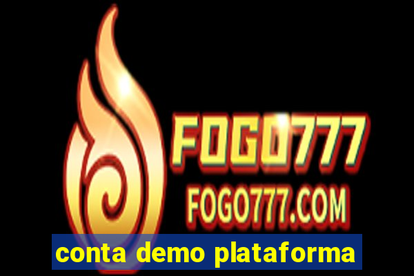 conta demo plataforma