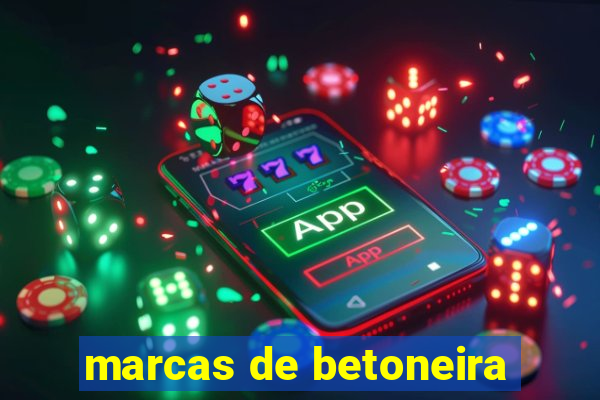 marcas de betoneira