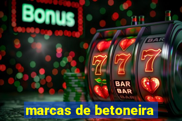 marcas de betoneira