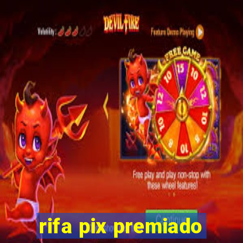 rifa pix premiado