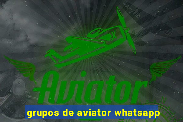 grupos de aviator whatsapp