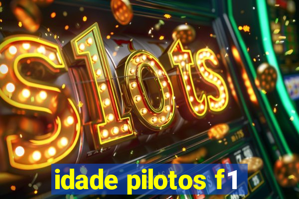 idade pilotos f1