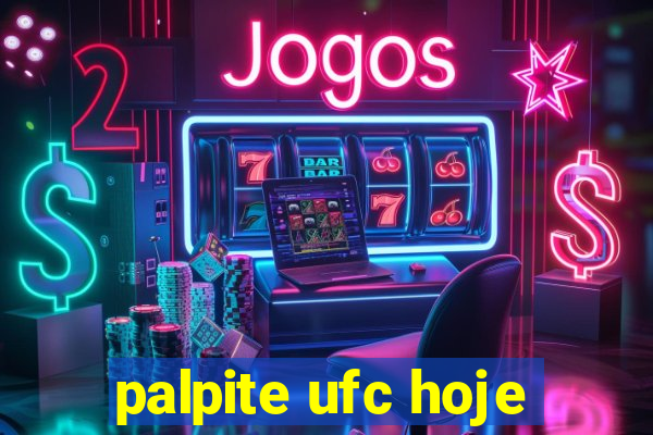 palpite ufc hoje