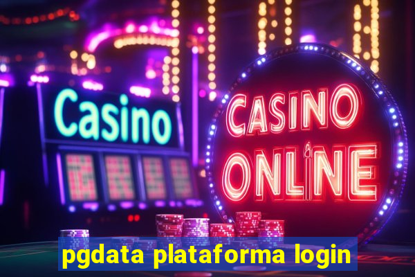 pgdata plataforma login