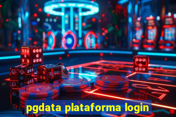 pgdata plataforma login