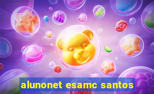 alunonet esamc santos