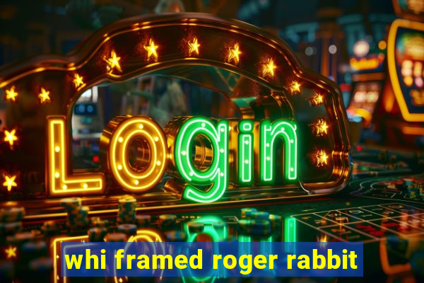 whi framed roger rabbit