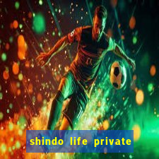 shindo life private server codes